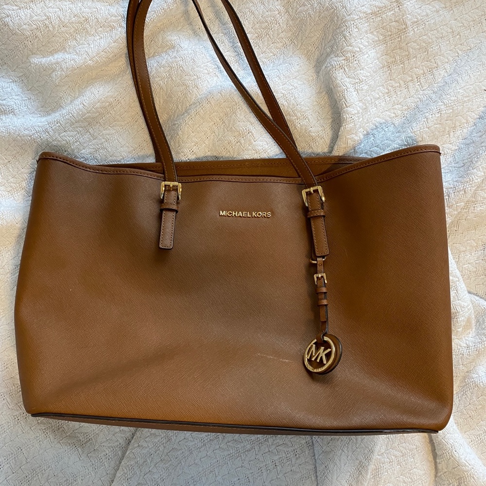 Michael Kors brown Jerset bag